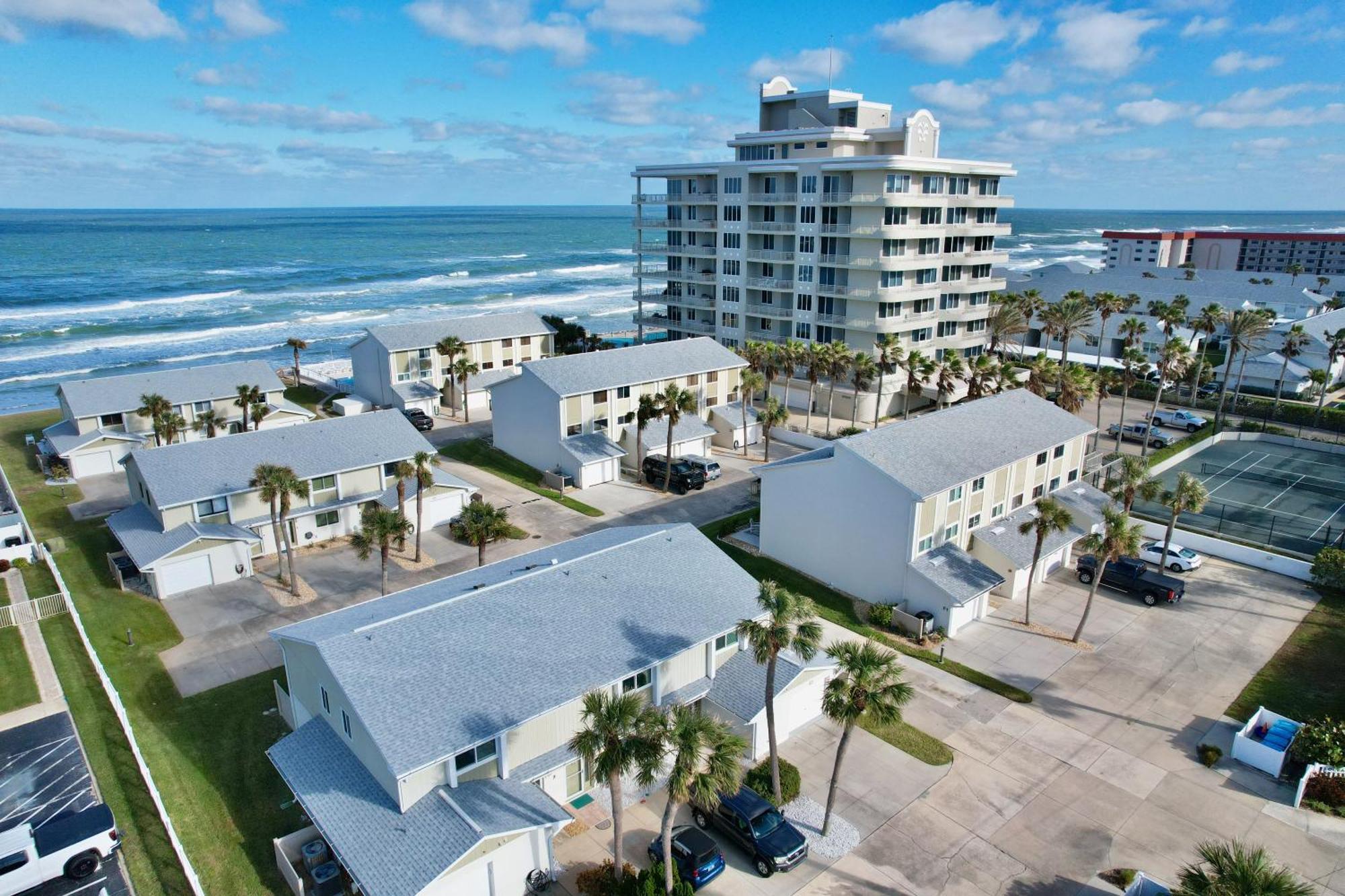 Zen Beach Retreat - Ocean View Townhouse -No Drive Beach New Smyrna Beach Exterior photo